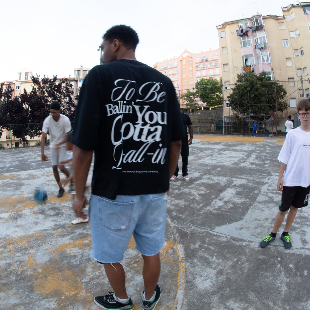 T-shirt Boxy "B-all-in" Black